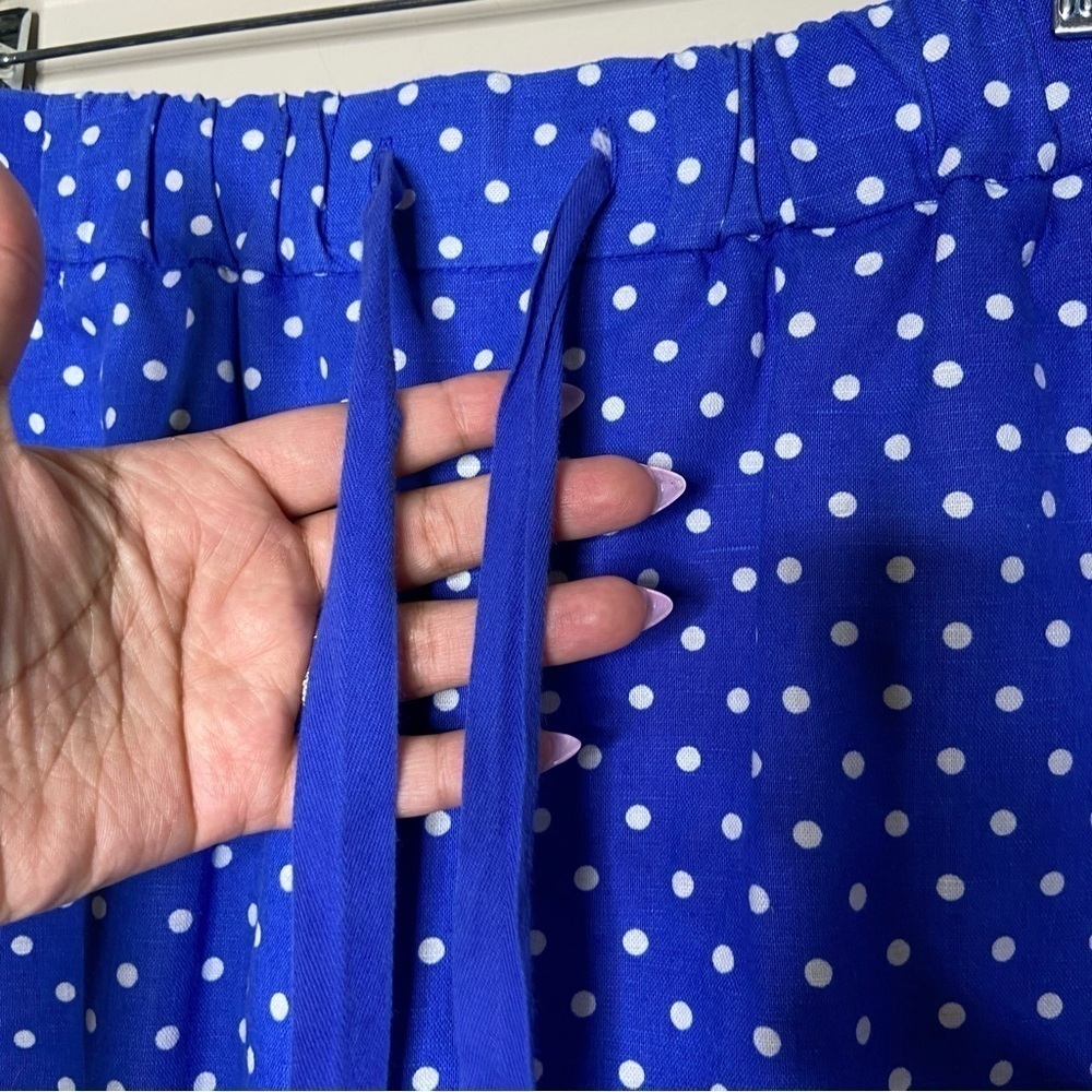 J Crew Polka Dot A Line Skirt With Pockets Size 4 - Picture 8 of 8